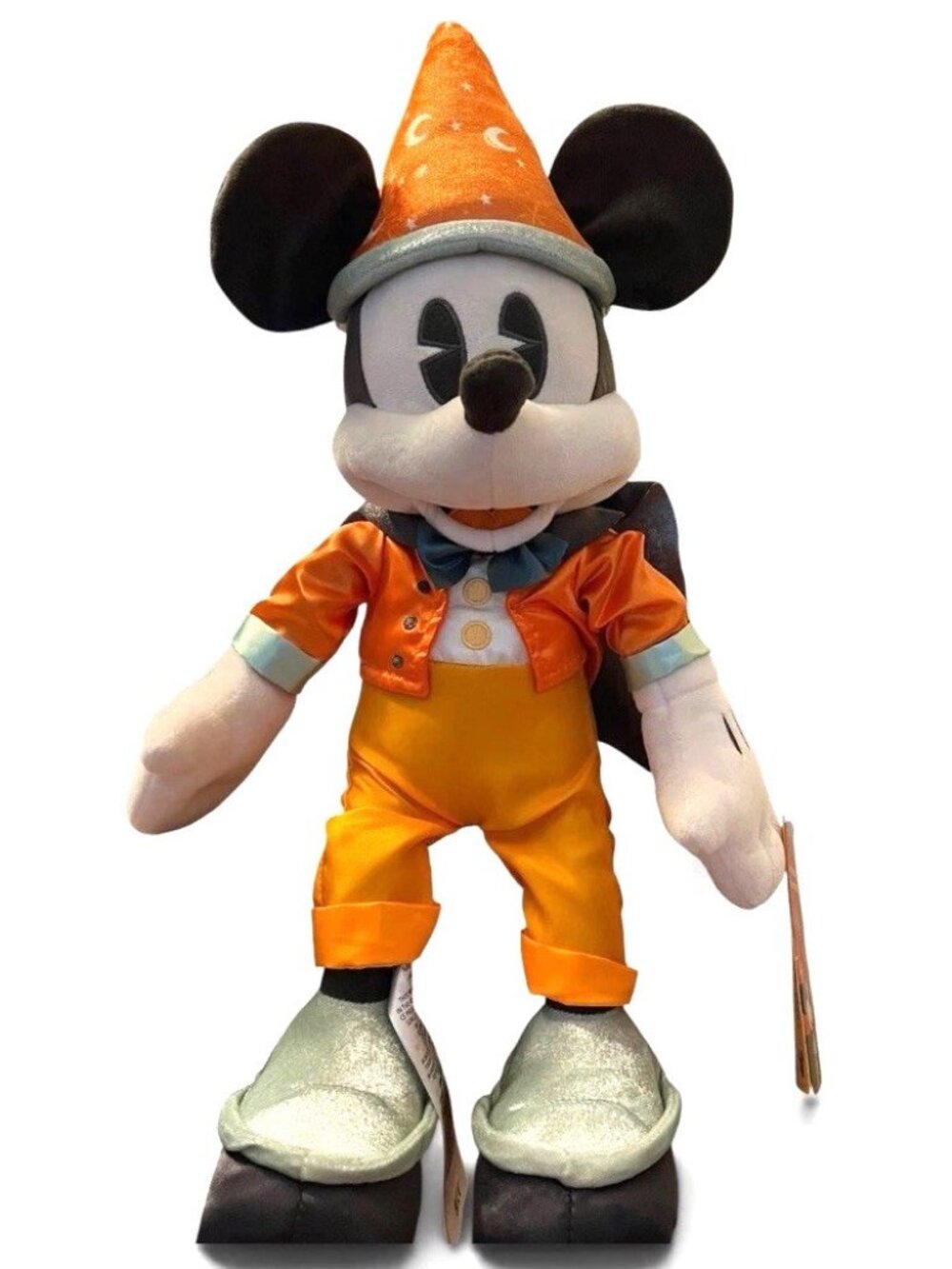 Mickey Mouse Wizard Halloween Plush Stuffed Animal Toy 19 in Velvet Doll NWT
